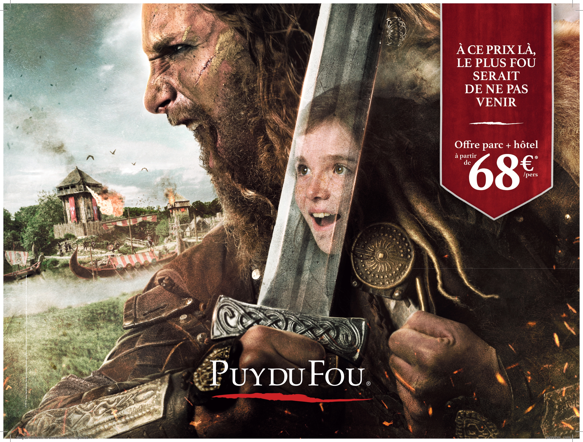 1. Puy du Fou Print Viking 